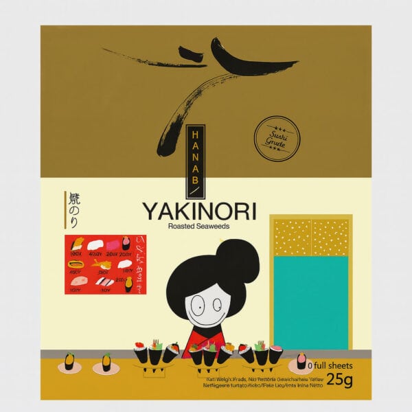 Alga nori Hanabi Yakinori
